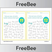 PlanBee Find the Number Sentence Cards | KS1 Maths