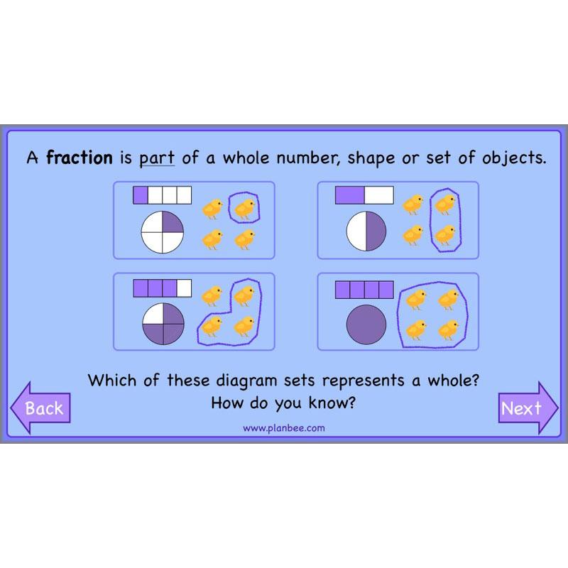 PlanBee Finding Fractions: Year 3 fractions of amounts plans and resources