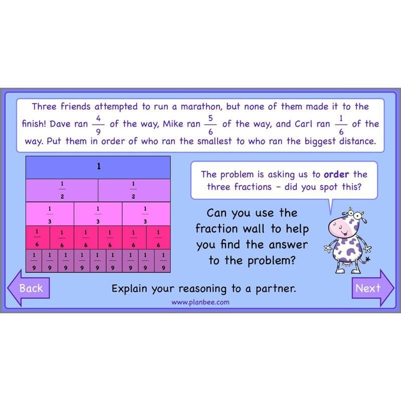 PlanBee Finding Fractions: Year 3 fractions of amounts plans and resources