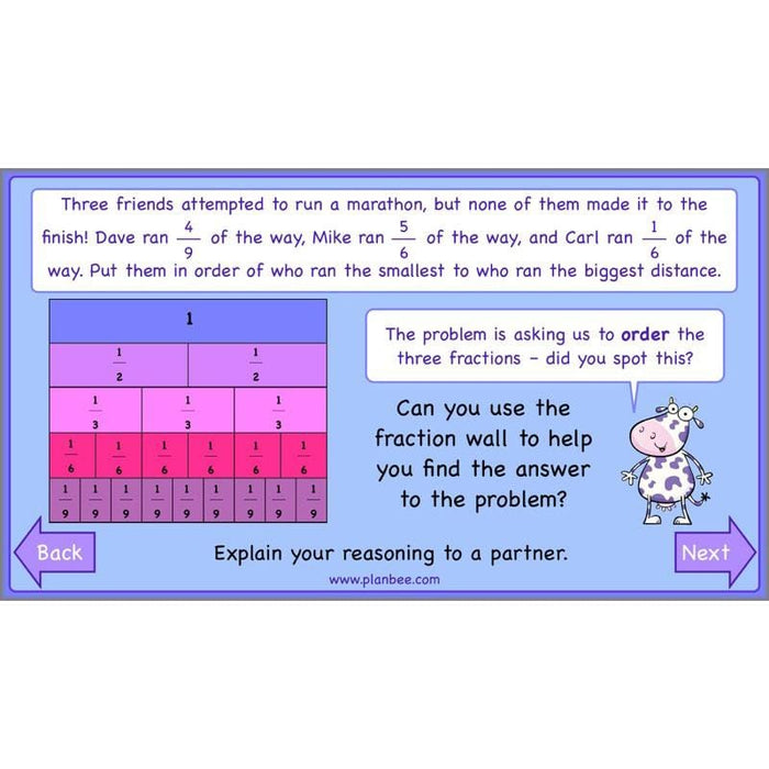 PlanBee Finding Fractions: Year 3 fractions of amounts plans and resources