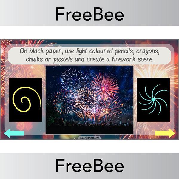 Free Bonfire Night Quiz Art Brain Teasers for Kids by PlanBee