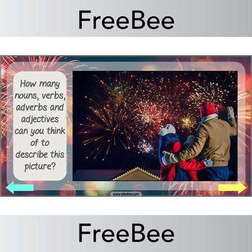 Free Bonfire Night Quiz Descriptive Writing Brain Teasers for Kids by PlanBee
