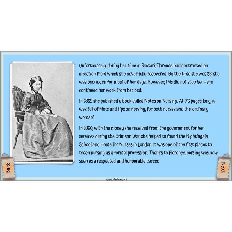 primary homework help florence nightingale