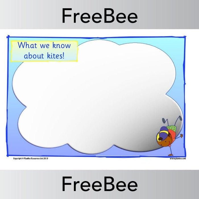 PlanBee Flying Kites | Display Pack | PlanBee FreeBees