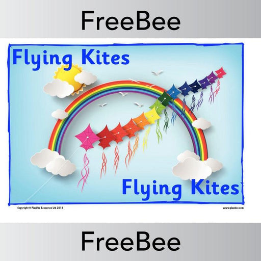 PlanBee Flying Kites | Display Pack | PlanBee FreeBees