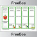 Free Downloadable Foldable Book Review Bookmark by PlanBee