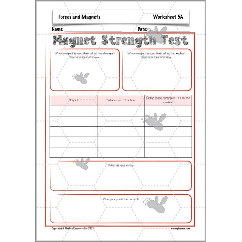 PlanBee Forces and Magnets Year 3 Forces Planning | PlanBee Science