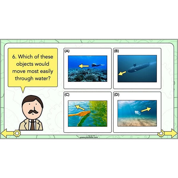 PlanBee Forces in Action: Science Forces Year 5 PlanBee lesson pack