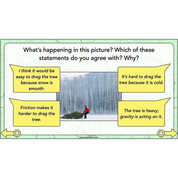 PlanBee Forces in Action: Science Forces Year 5 PlanBee lesson pack