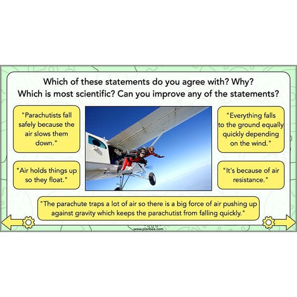 PlanBee Forces in Action: Science Forces Year 5 PlanBee lesson pack