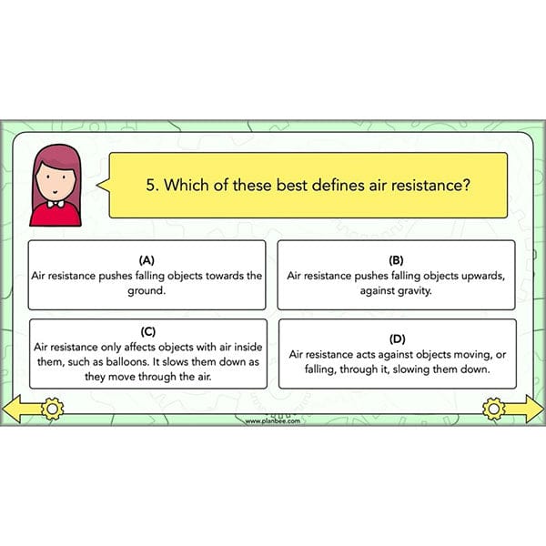 PlanBee Forces in Action: Science Forces Year 5 PlanBee lesson pack