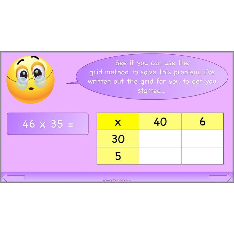 PlanBee Formal Multiplication - Multiplication & Division Year 5 Maths