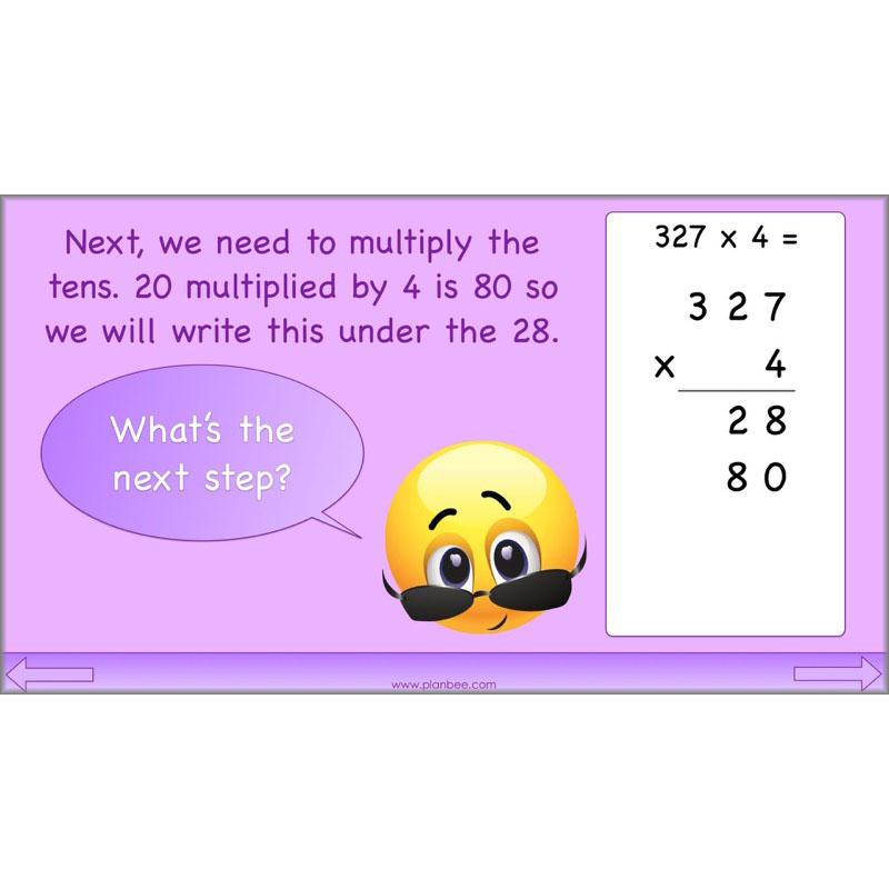 PlanBee Formal Multiplication - Multiplication & Division Year 5 Maths