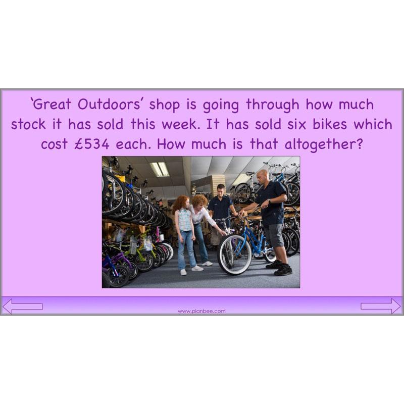 PlanBee Formal Multiplication - Multiplication & Division Year 5 Maths