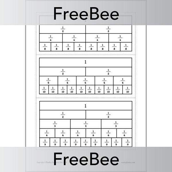 PlanBee Fraction Walls KS2 | Free, Printable PDFs