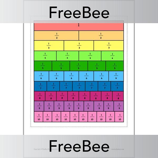 PlanBee Fraction Walls KS2 | Free, Printable PDFs