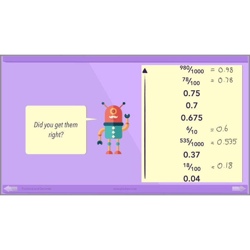 PlanBee Fractions and Decimals: Primary Year 4 Maths Lesson Plans | KS2