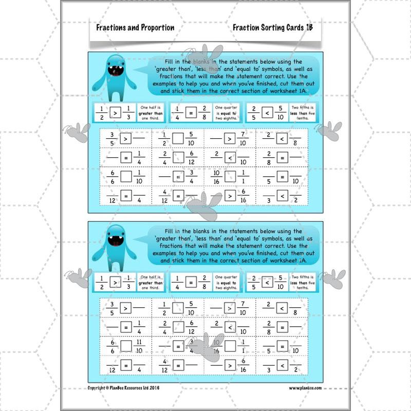 PlanBee Fractions & Proportion - Maths Planning and Resources for Year 5