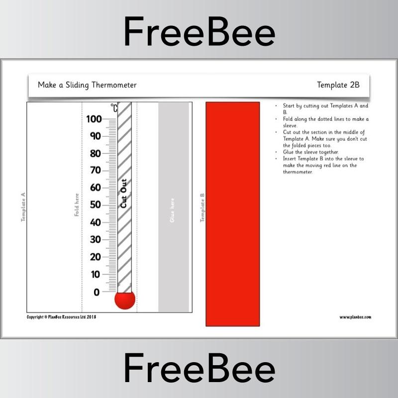 PlanBee Sliding Thermometers