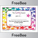 Free Caring Character Trait Certificates by PlanBee