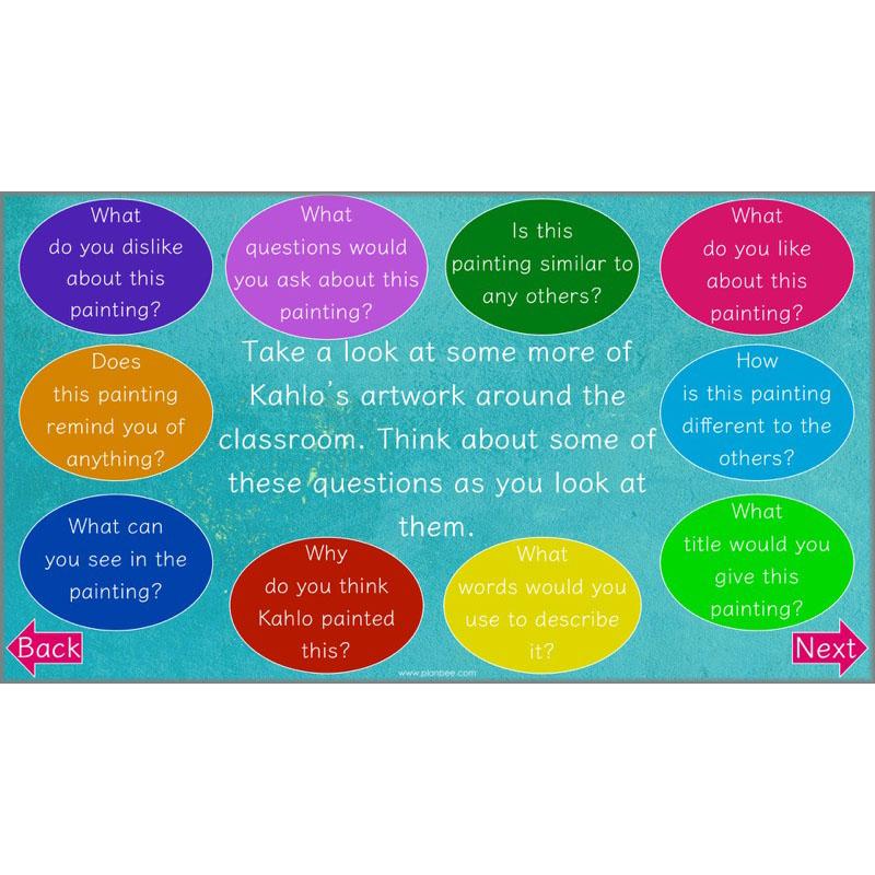 PlanBee KS2 Frida Kahlo for Kids Art Lesson Pack by PlanBee