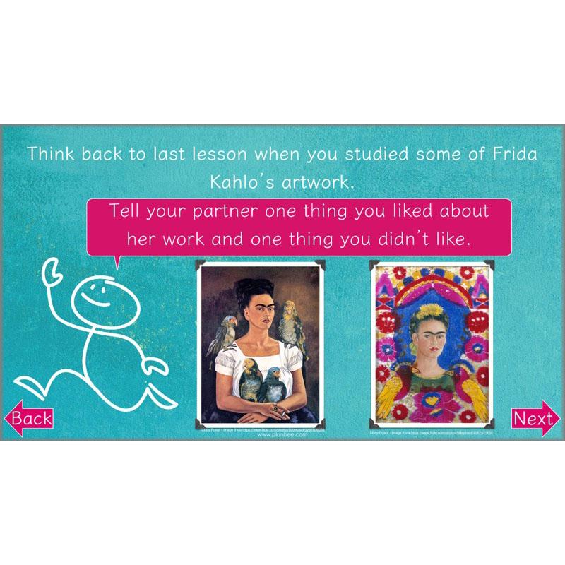 PlanBee KS2 Frida Kahlo for Kids Art Lesson Pack by PlanBee
