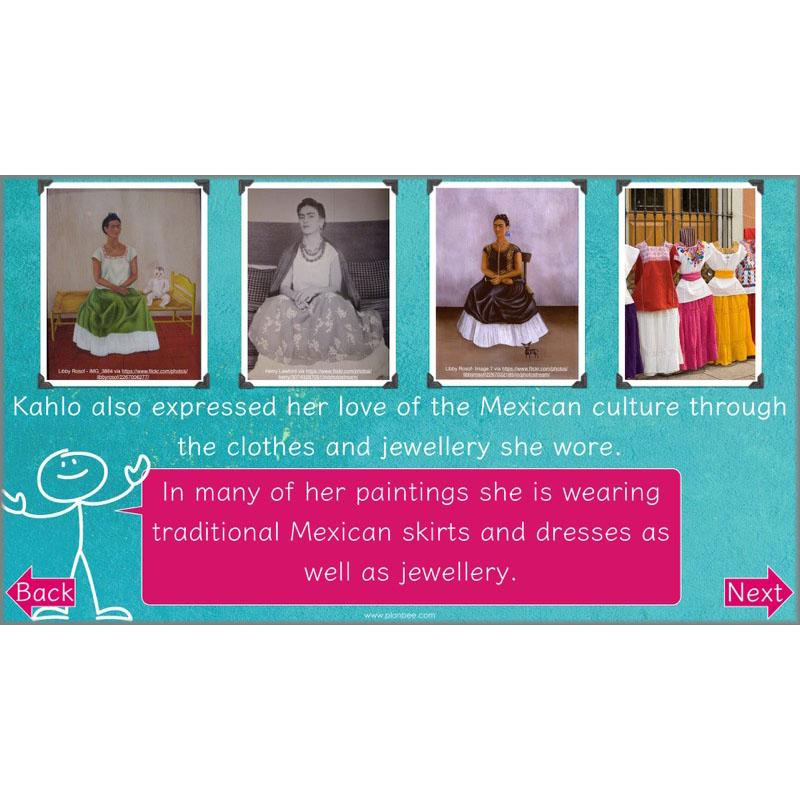 PlanBee KS2 Frida Kahlo for Kids Art Lesson Pack by PlanBee