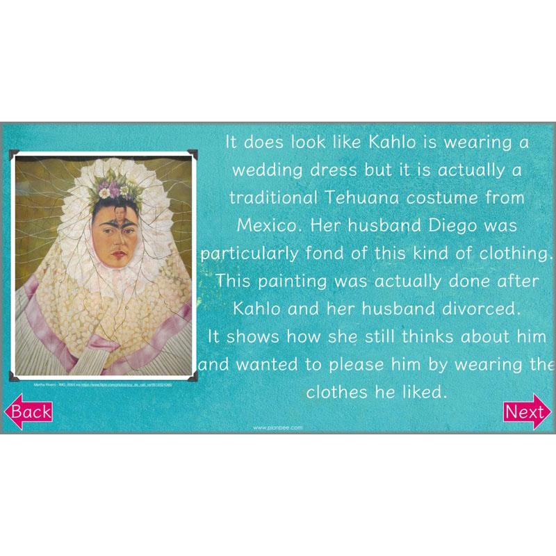PlanBee KS2 Frida Kahlo for Kids Art Lesson Pack by PlanBee