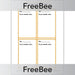 PlanBee FREE Friendship Memory Box Template by PlanBee