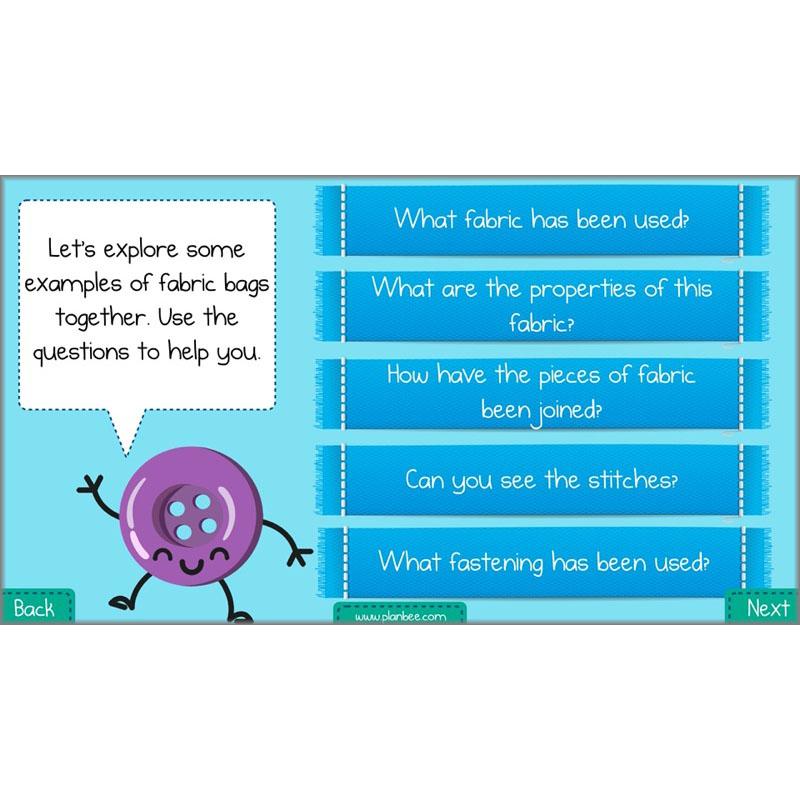 PlanBee Functions of Fabric | KS2 Textiles Project | PlanBee DT
