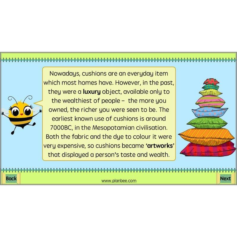 PlanBee Funky Furnishings KS2: DT Lesson Plans for Year 5 & 6