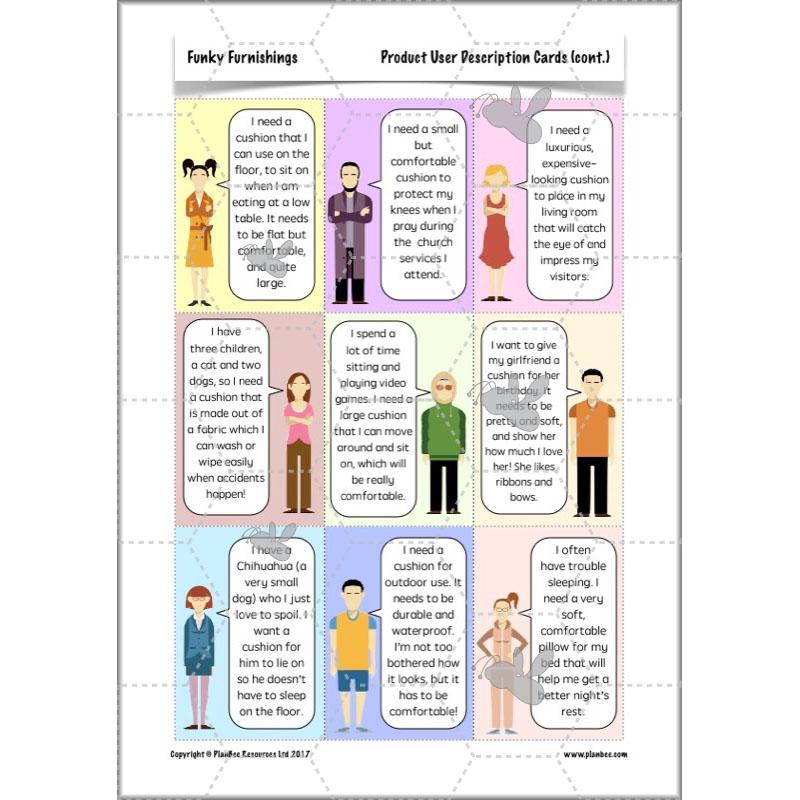 PlanBee Funky Furnishings KS2: DT Lesson Plans for Year 5 & 6