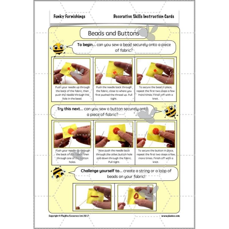 PlanBee Funky Furnishings KS2: DT Lesson Plans for Year 5 & 6