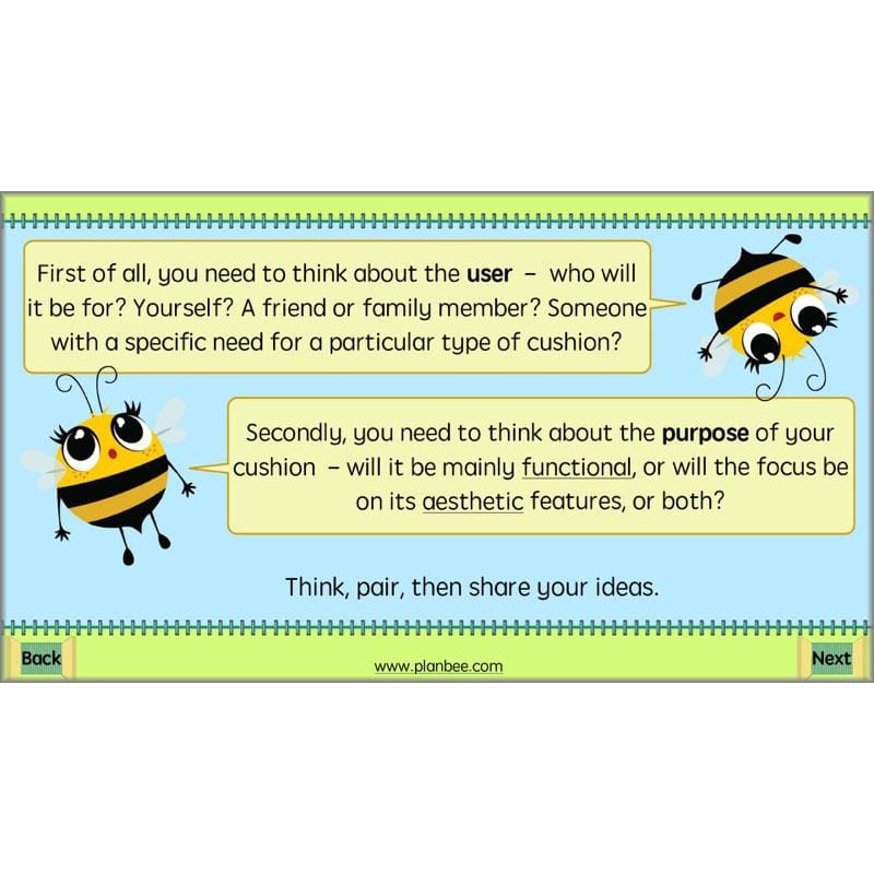 PlanBee Funky Furnishings KS2: DT Lesson Plans for Year 5 & 6