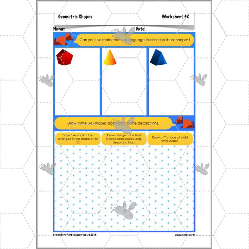 PlanBee Geometric Shapes Year 6 Maths Lessons by PlanBee