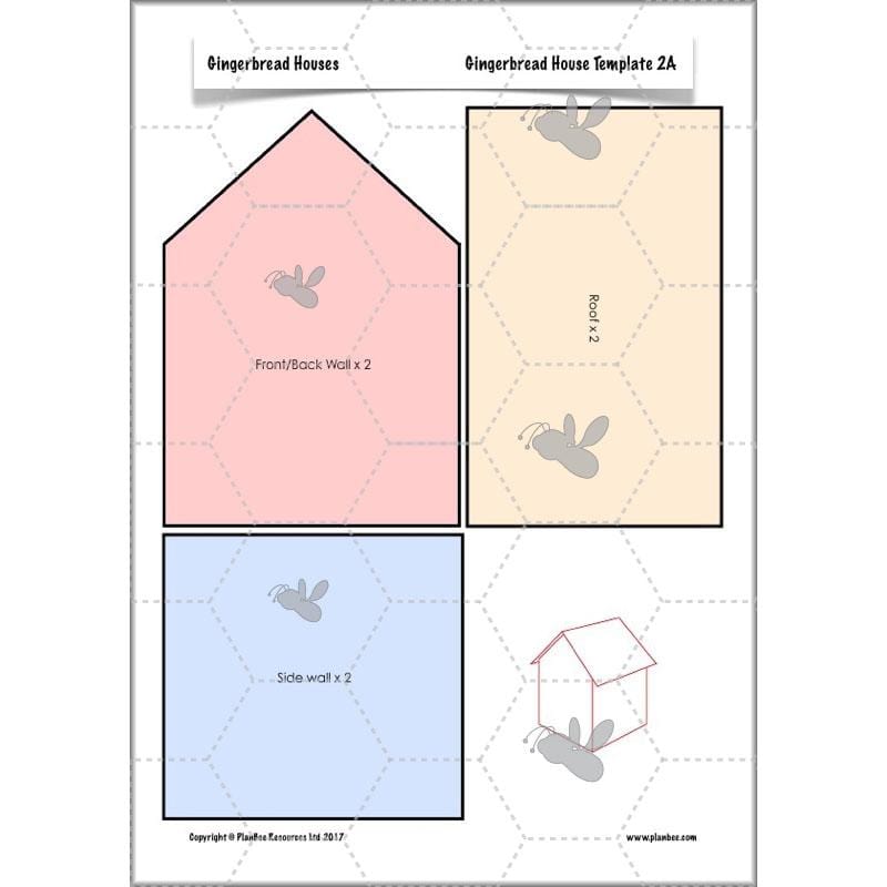PlanBee Gingerbread Houses KS2 Christmas Cooking with Kids
