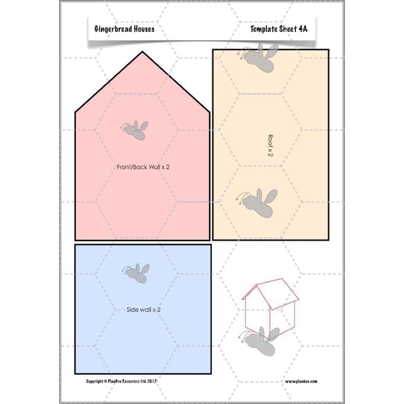 PlanBee Gingerbread Houses KS2 Christmas Cooking with Kids