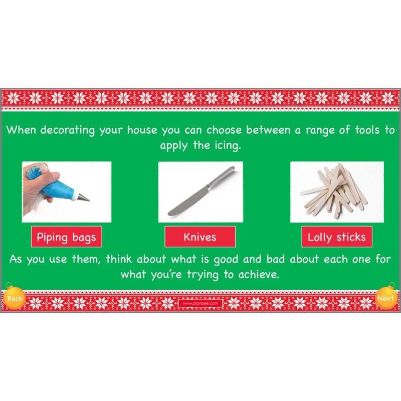 PlanBee Gingerbread Houses KS2 Christmas Cooking with Kids