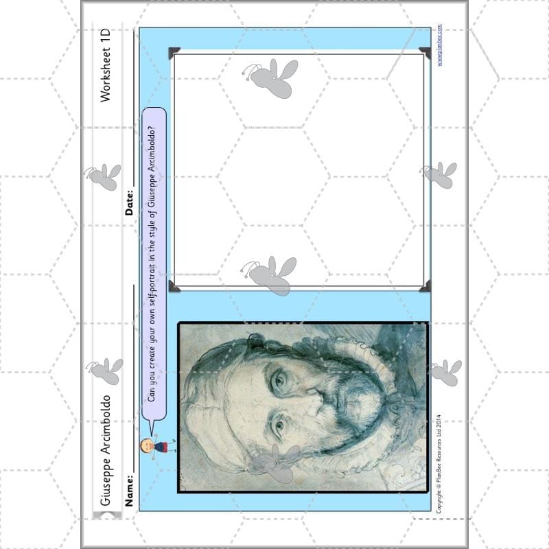 PlanBee Giuseppe Arcimboldo KS1 Art Lessons by PlanBee