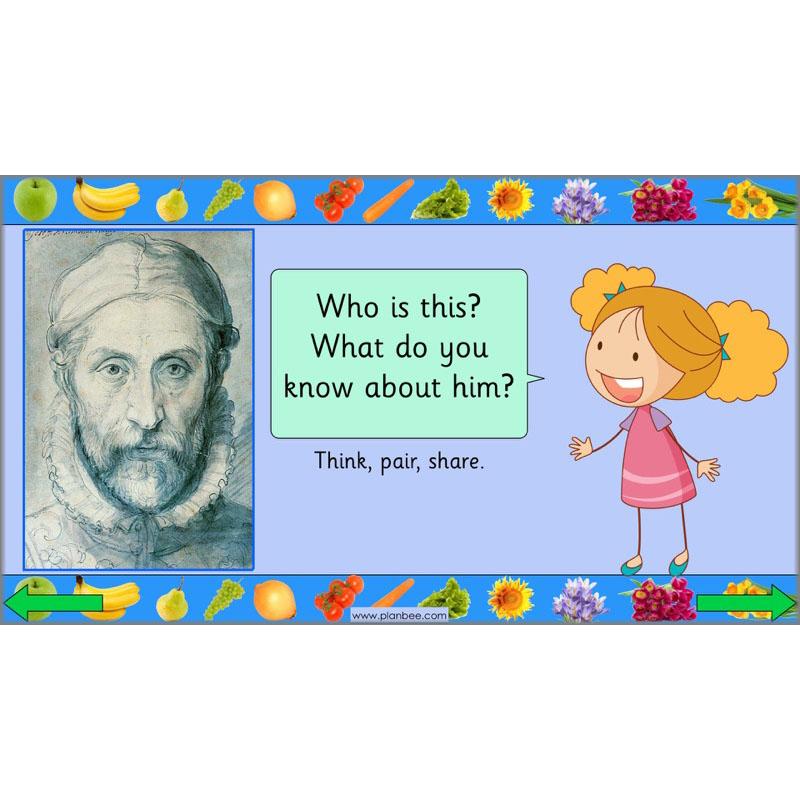 PlanBee Giuseppe Arcimboldo KS1 Art Lessons by PlanBee