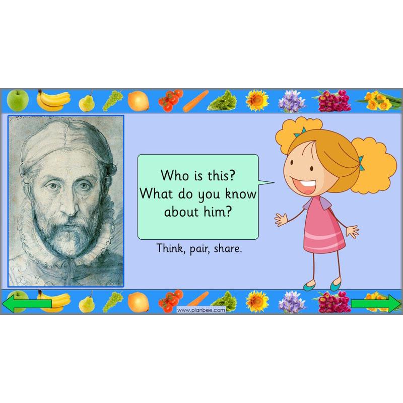 PlanBee Giuseppe Arcimboldo KS1 Art Lessons by PlanBee