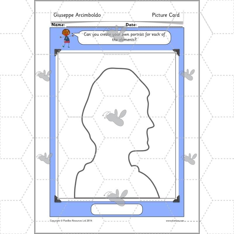 PlanBee Giuseppe Arcimboldo KS1 Art Lessons by PlanBee