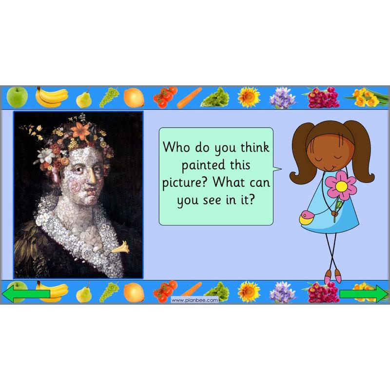 PlanBee Giuseppe Arcimboldo KS1 Art Lessons by PlanBee