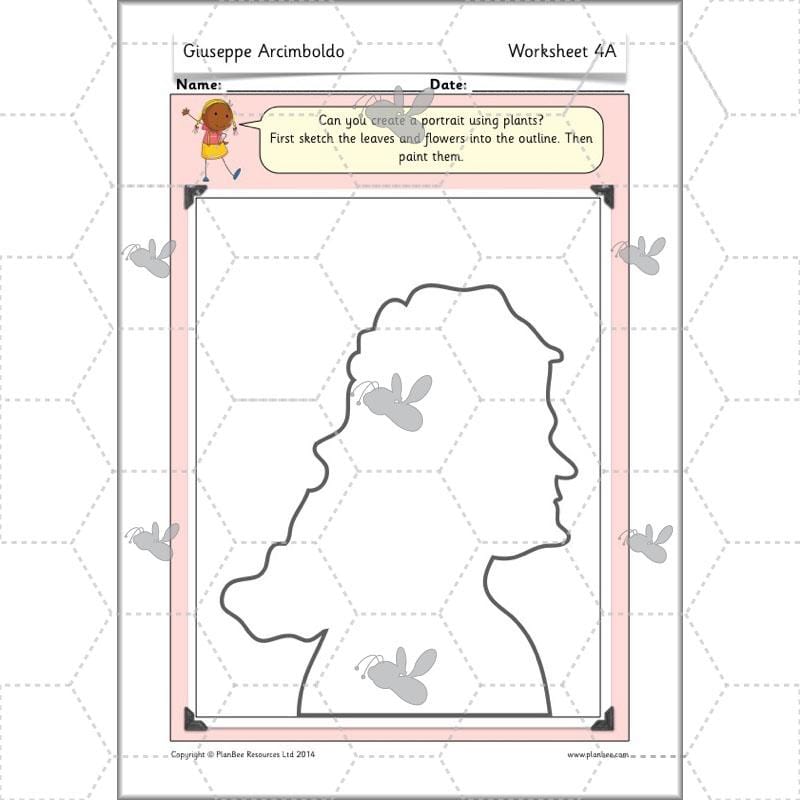 PlanBee Giuseppe Arcimboldo KS1 Art Lessons by PlanBee
