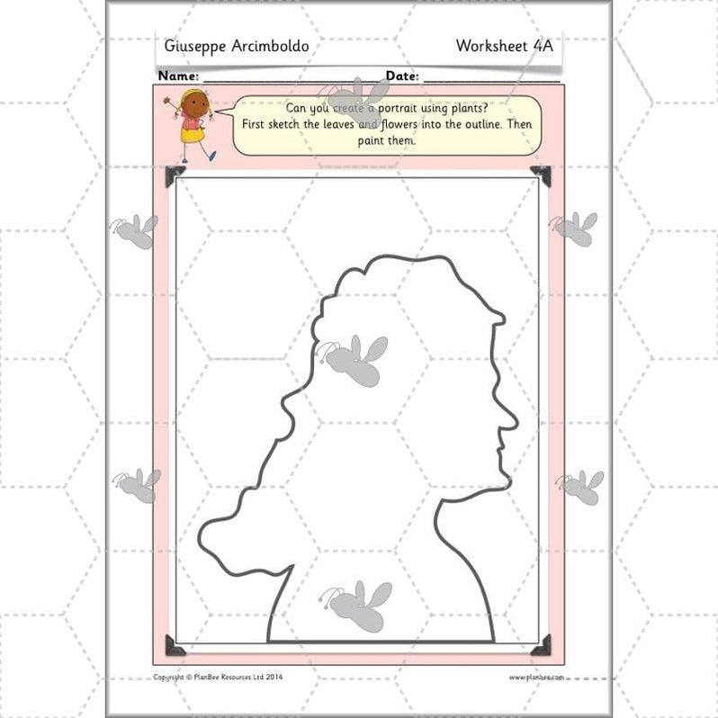Giuseppe Arcimboldo KS1 Art Lessons for kids by PlanBee