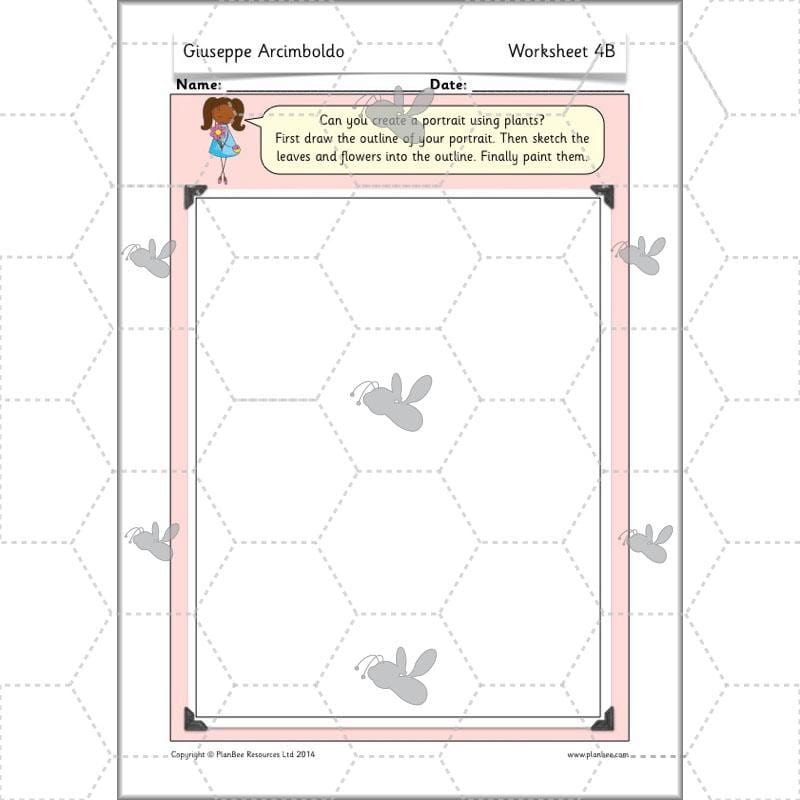 PlanBee Giuseppe Arcimboldo KS1 Art Lessons by PlanBee
