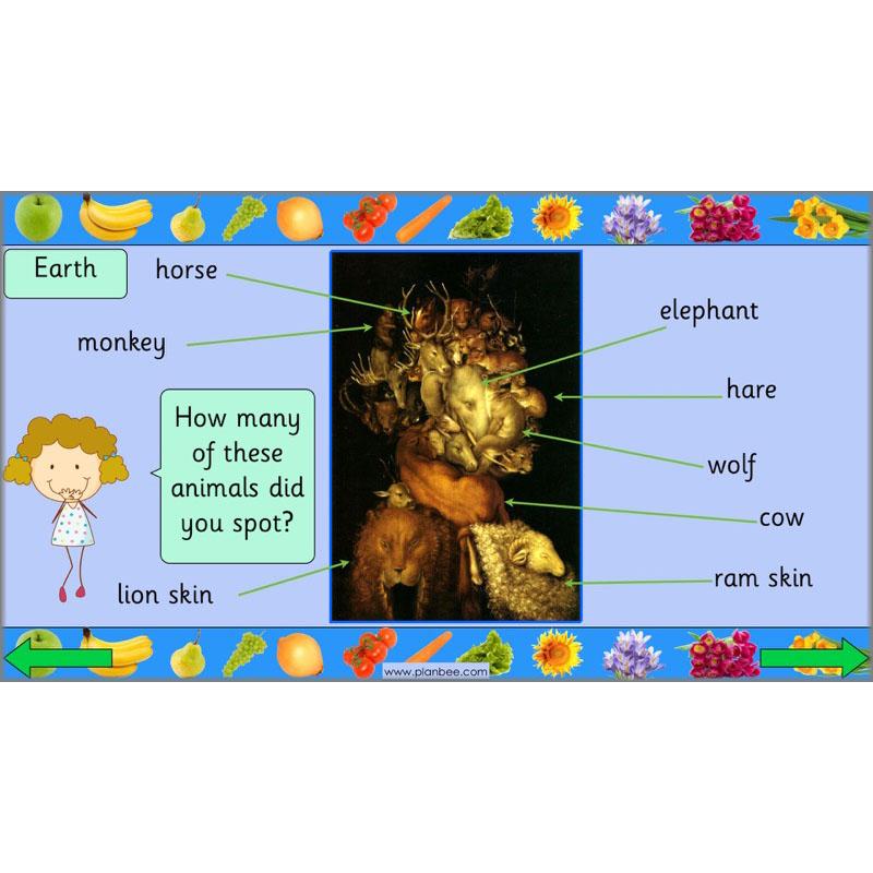 PlanBee Giuseppe Arcimboldo KS1 Art Lessons by PlanBee
