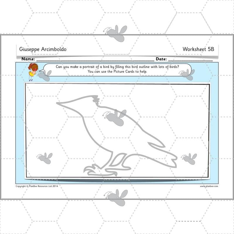 PlanBee Giuseppe Arcimboldo KS1 Art Lessons by PlanBee