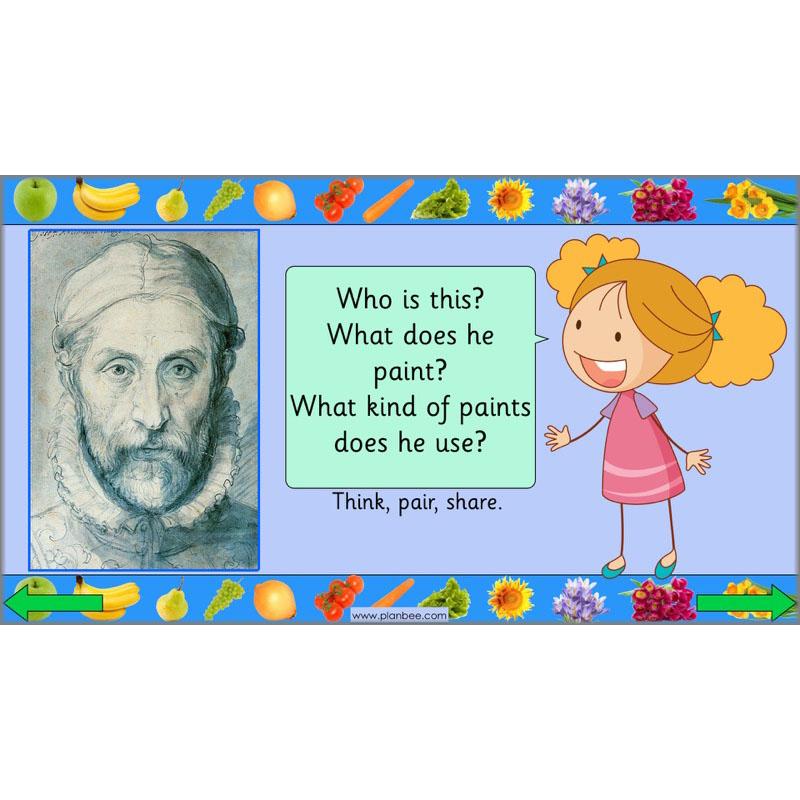 PlanBee Giuseppe Arcimboldo KS1 Art Lessons by PlanBee