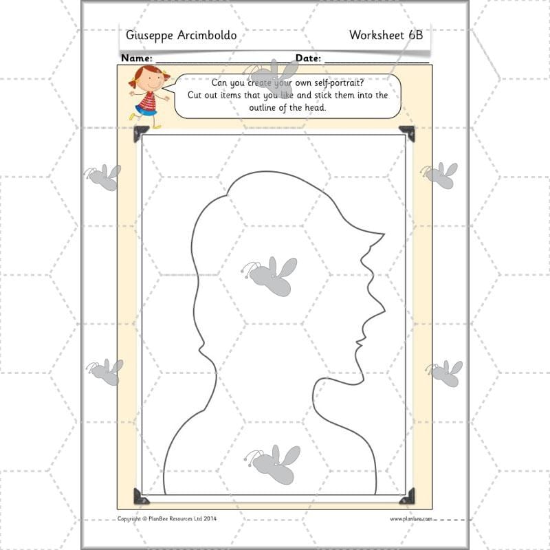 PlanBee Giuseppe Arcimboldo KS1 Art Lessons by PlanBee